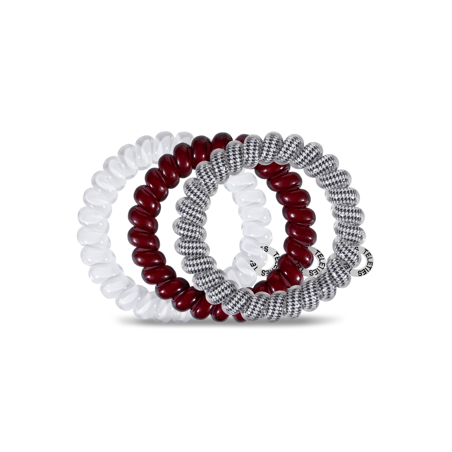 Spiral Hair Coils | Large | Univ. of Alabama Hair Ties