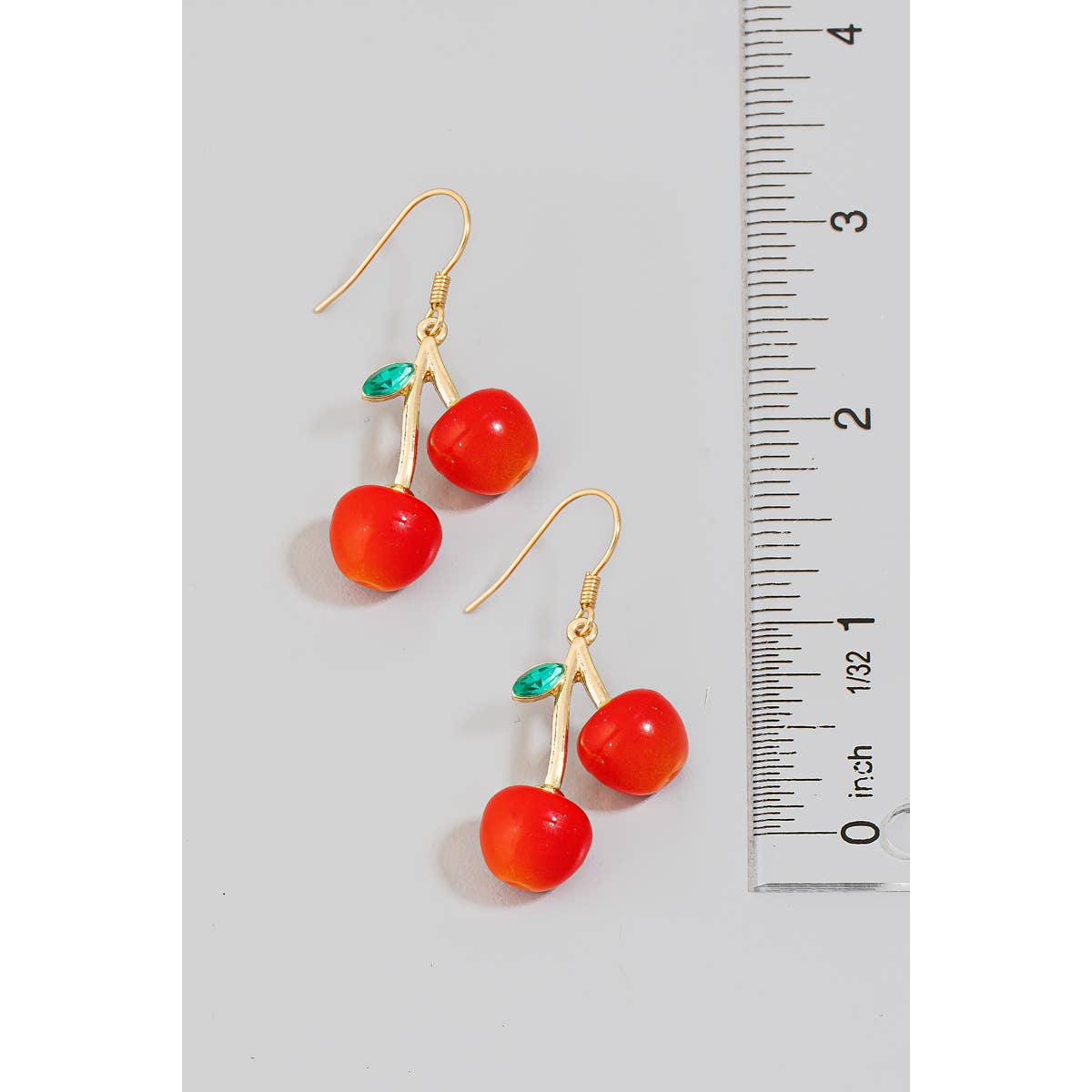 Cherry Drop Earrings