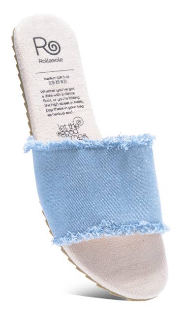 Blue Jean Baby Denim sandals