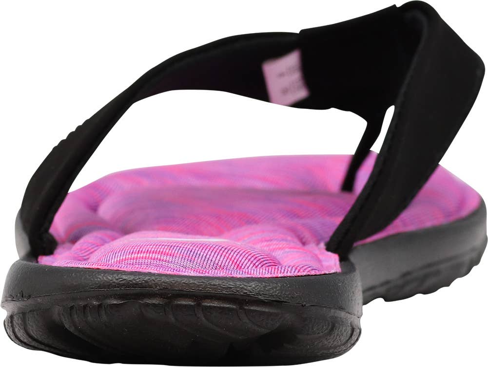 Norty - Women's Memory Foam Footbed Sandals - Runs 1 Size Small 41019- Fuchsia