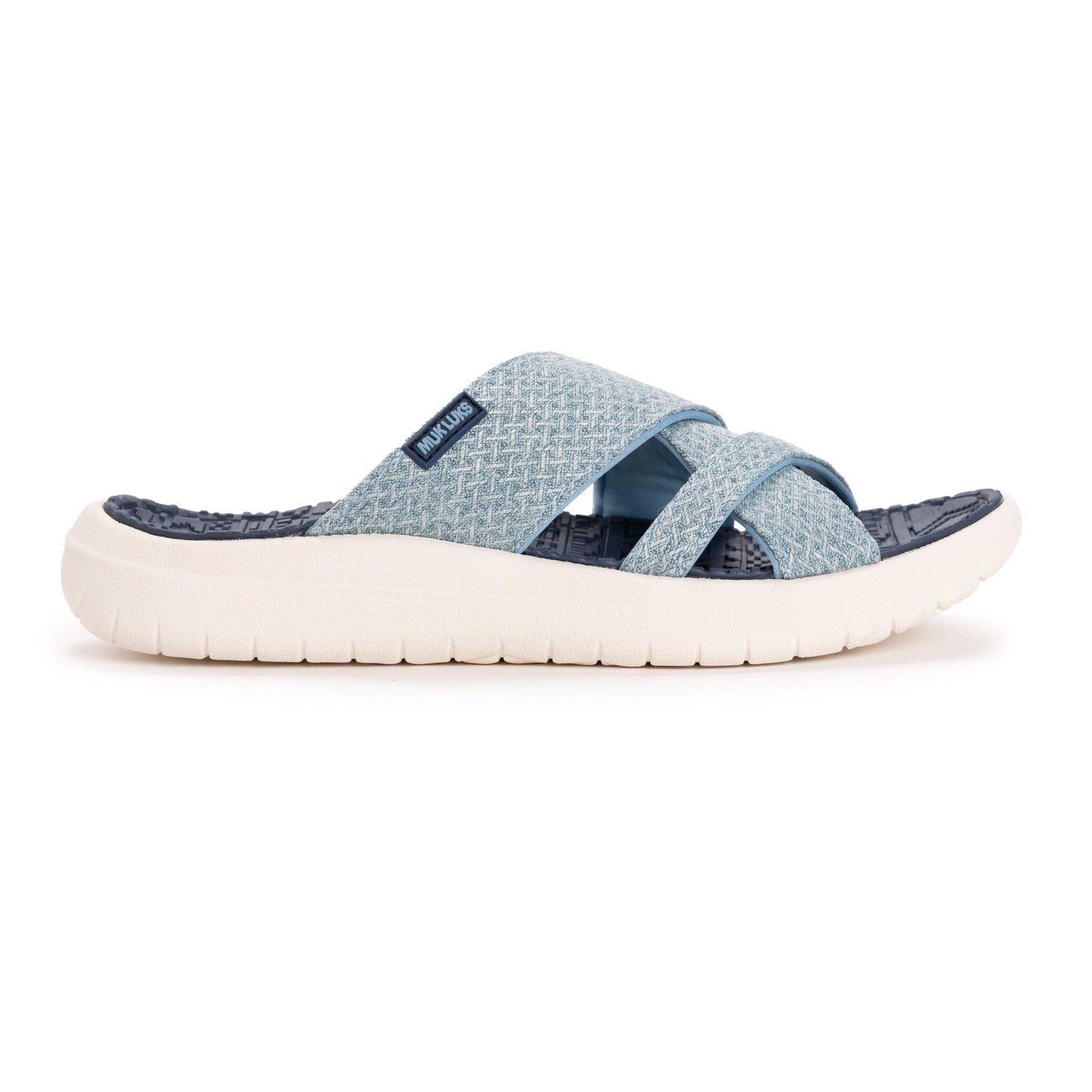 Muk Luks Women's Sassy Cross-Over Sandal