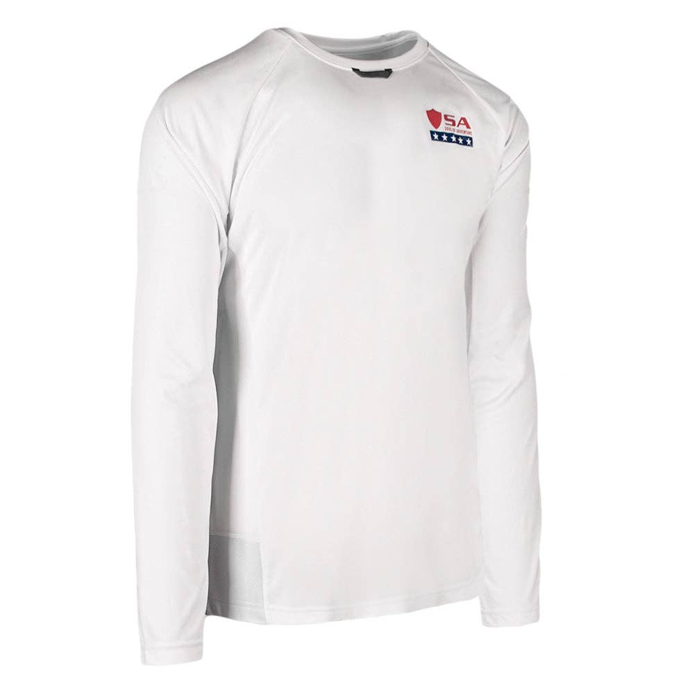 Performance Fins & Stripes Long Sleeve