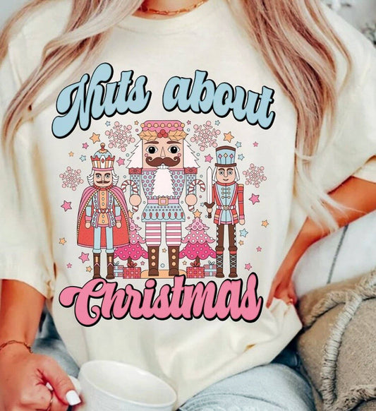 Nuts About Christmas Nutcracker Tee