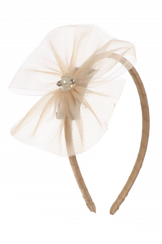 Illusion Bow Pearl Headband