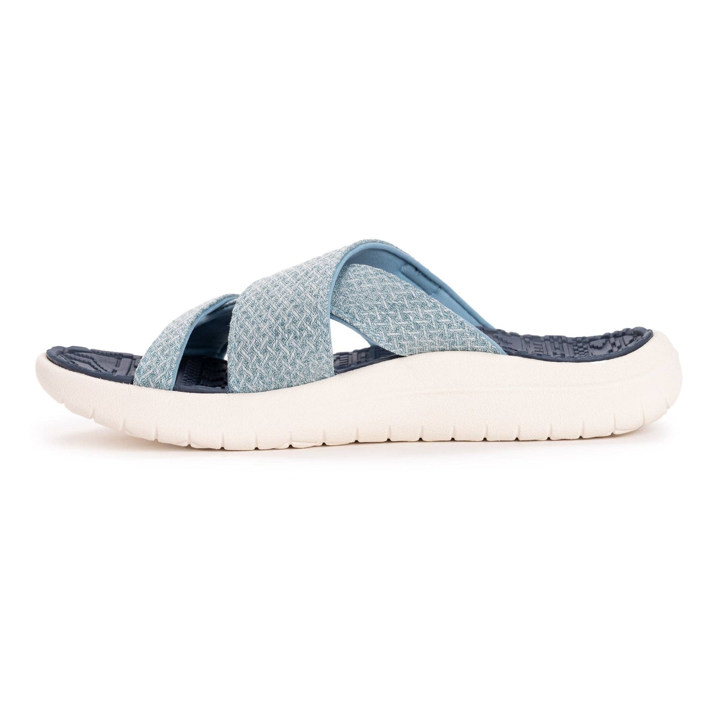 Muk Luks Women's Sassy Cross-Over Sandal