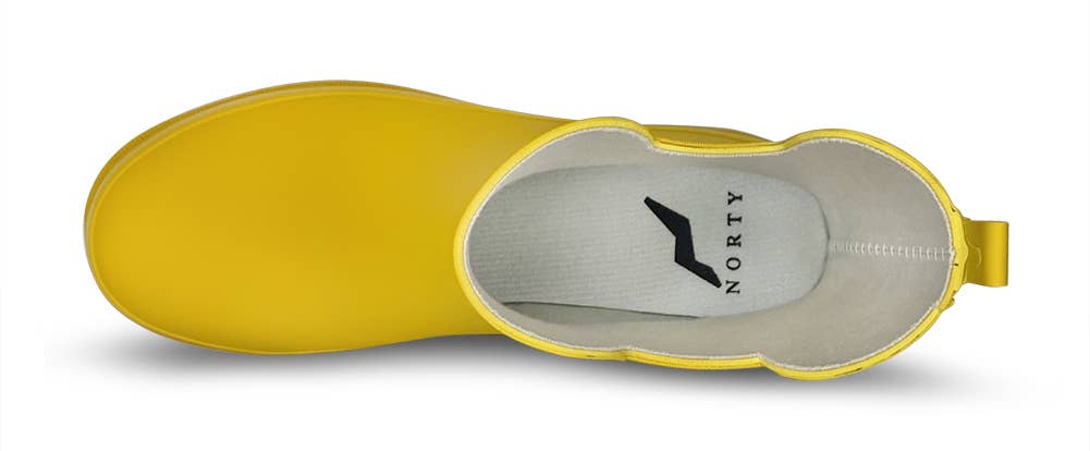 6" Women's Rain Boots - Matte Yellow