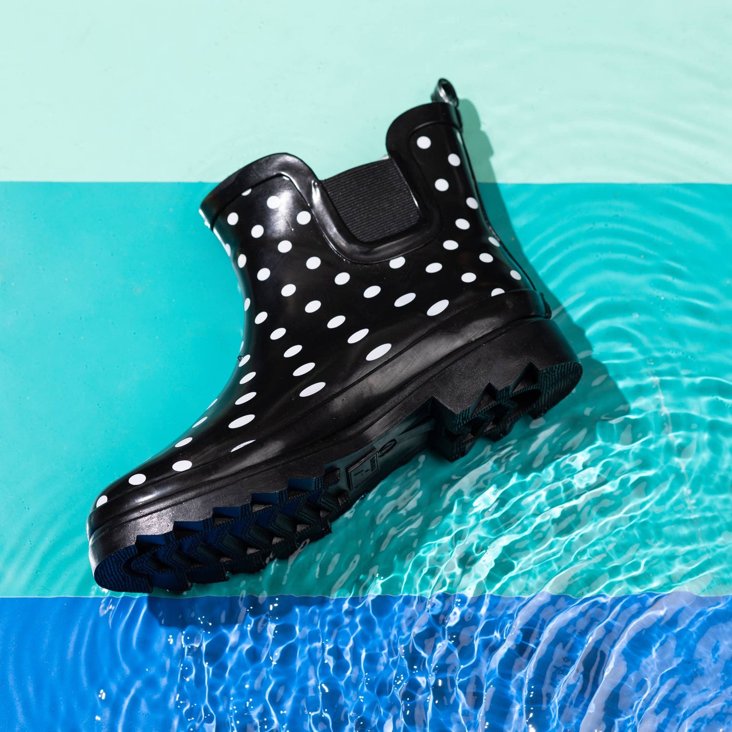 6" Women's Rain Boots - Polka Dots
