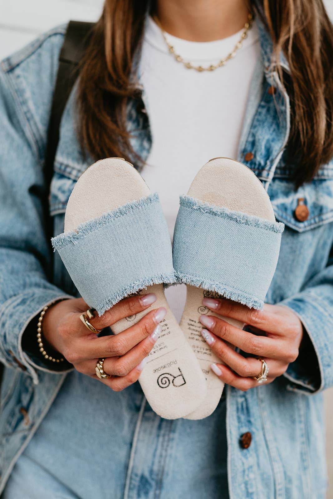 Blue Jean Baby Denim sandals