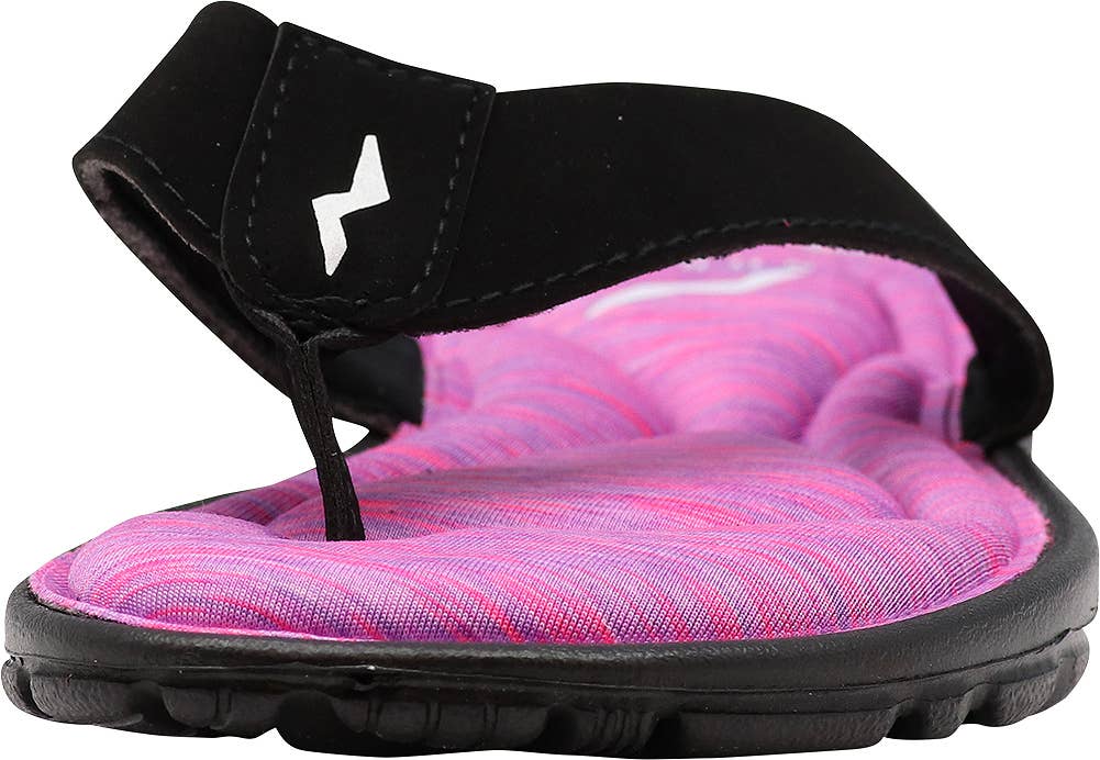 Norty - Women's Memory Foam Footbed Sandals - Runs 1 Size Small 41019- Fuchsia