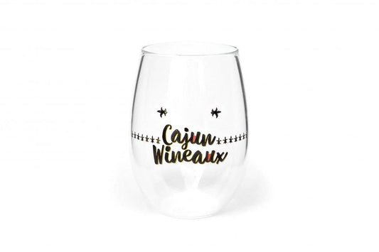 Cajun Wineaux Steamless Wine Glass