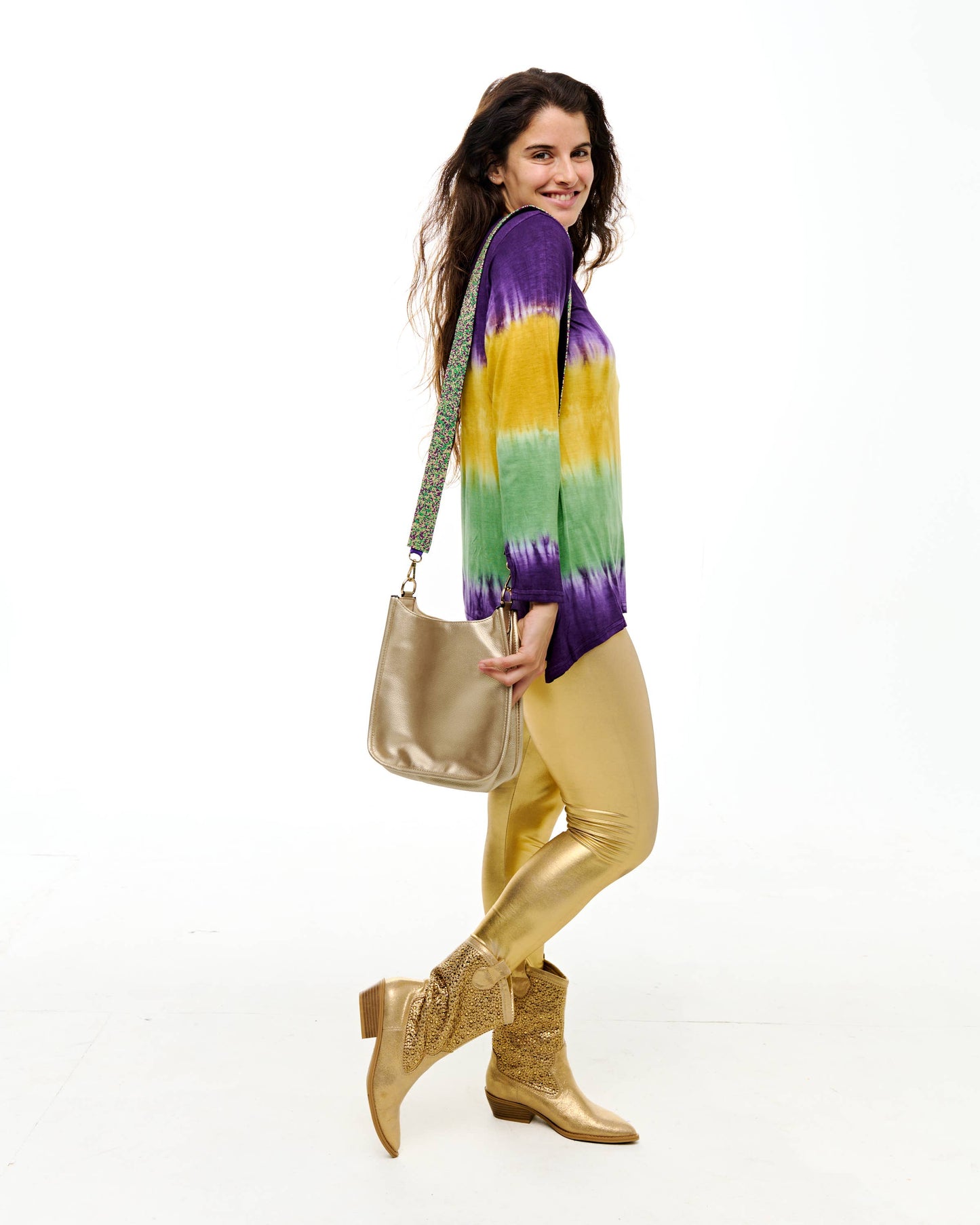 Mardi Gras Tye-Dye Tunis