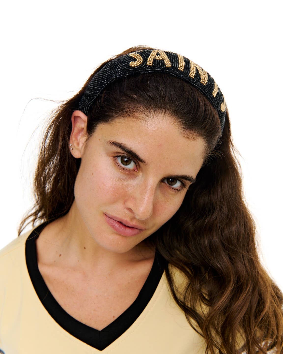 Beaded Saints Headband