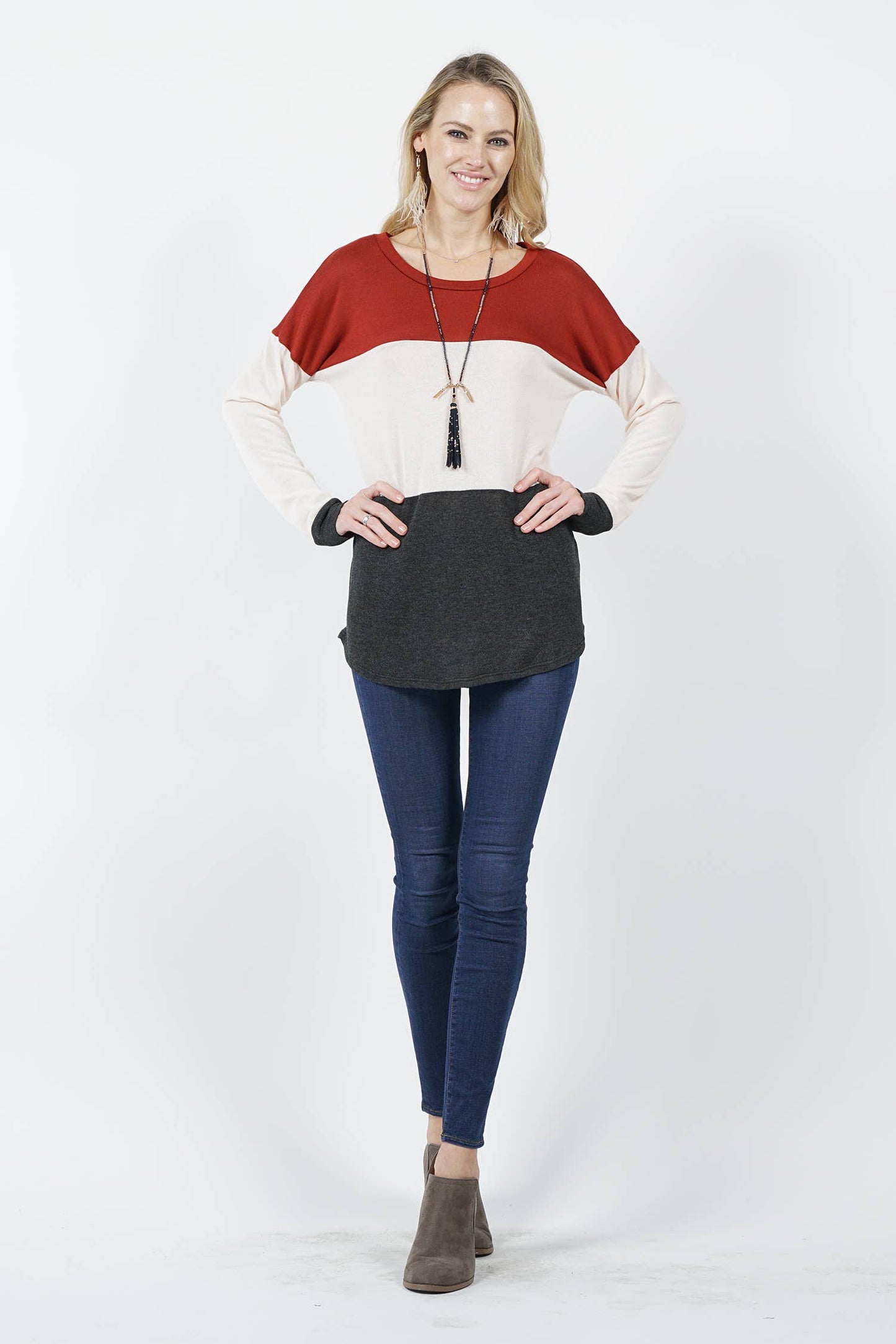 Color Block Tunic