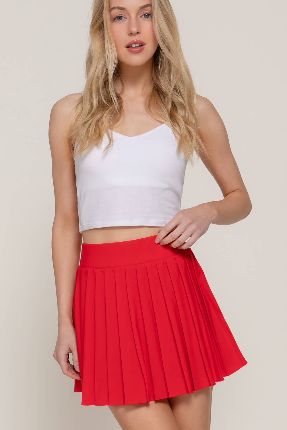 Pleated Tennis Skort