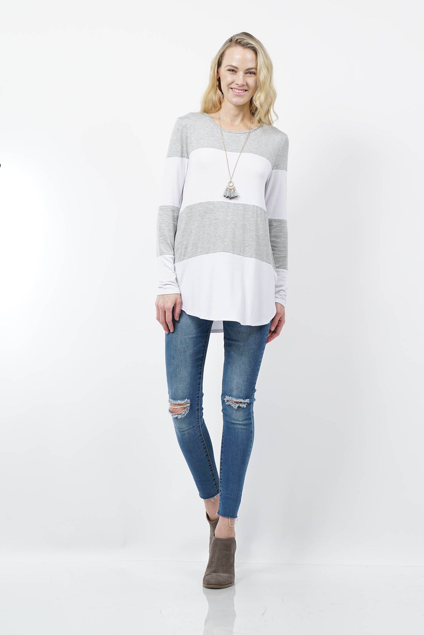 Color Block Tunic
