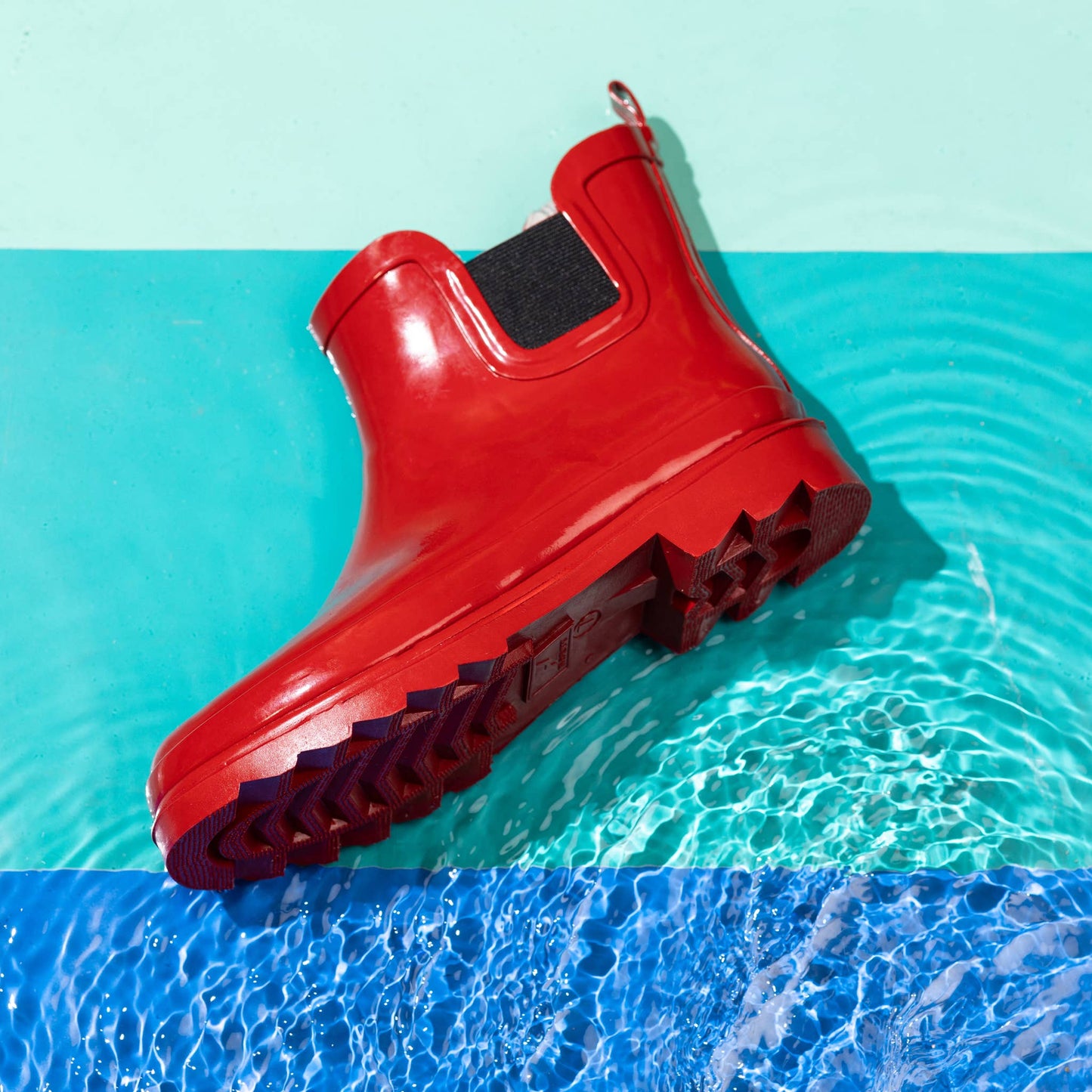 6" Women's Rain Boots - Red