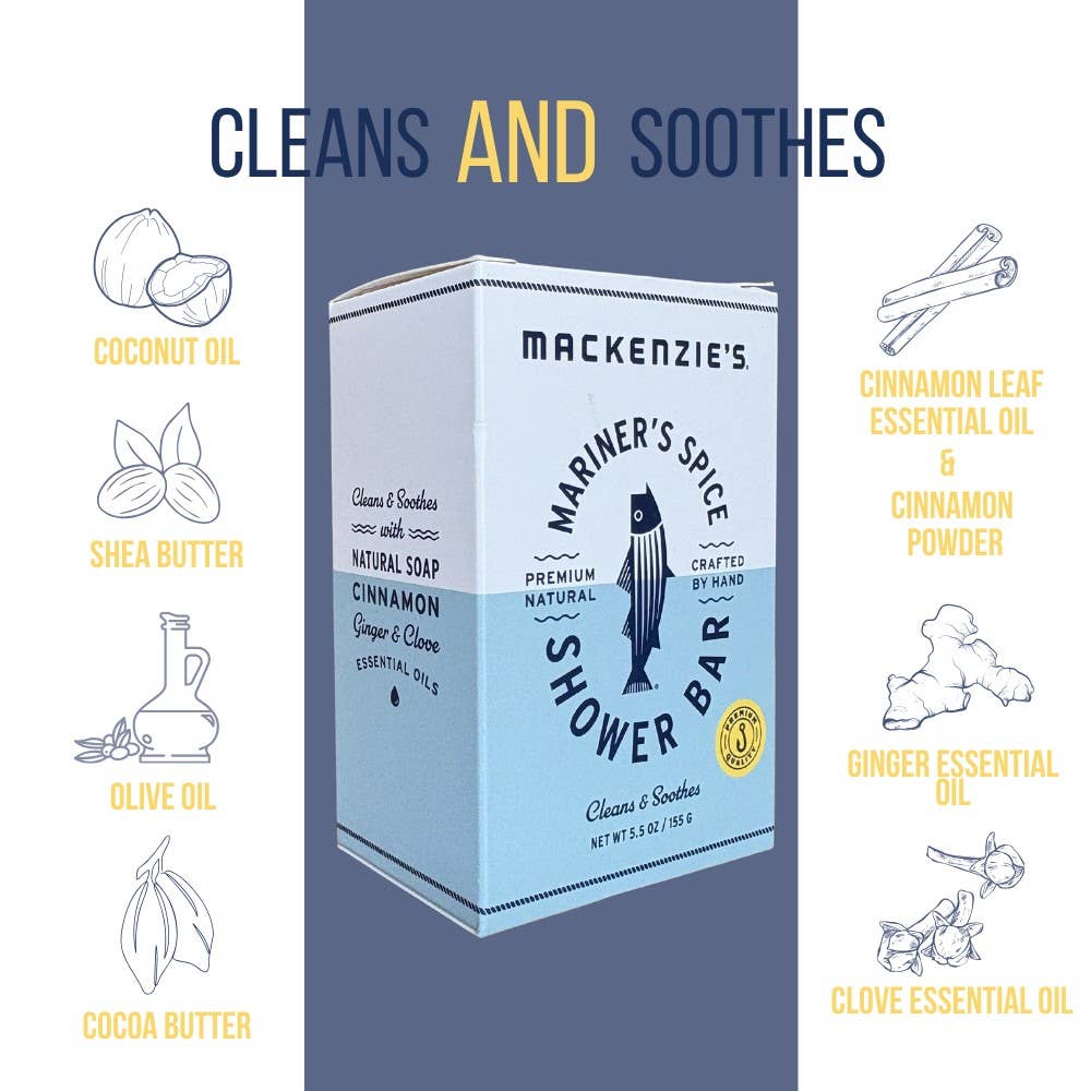 Mariner's Spice Shower Bar- 5.5 oz