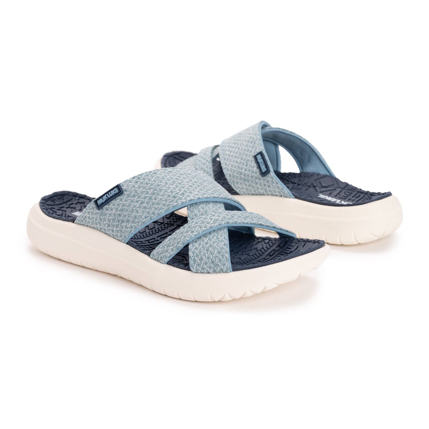 Muk Luks Women's Sassy Cross-Over Sandal